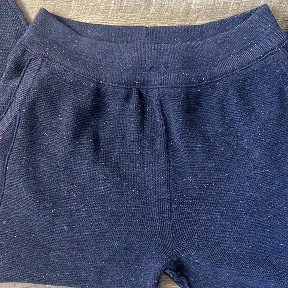 Anthropologie Daily Practice Navy Cozy Pants Size Large - Picture 2 of 7